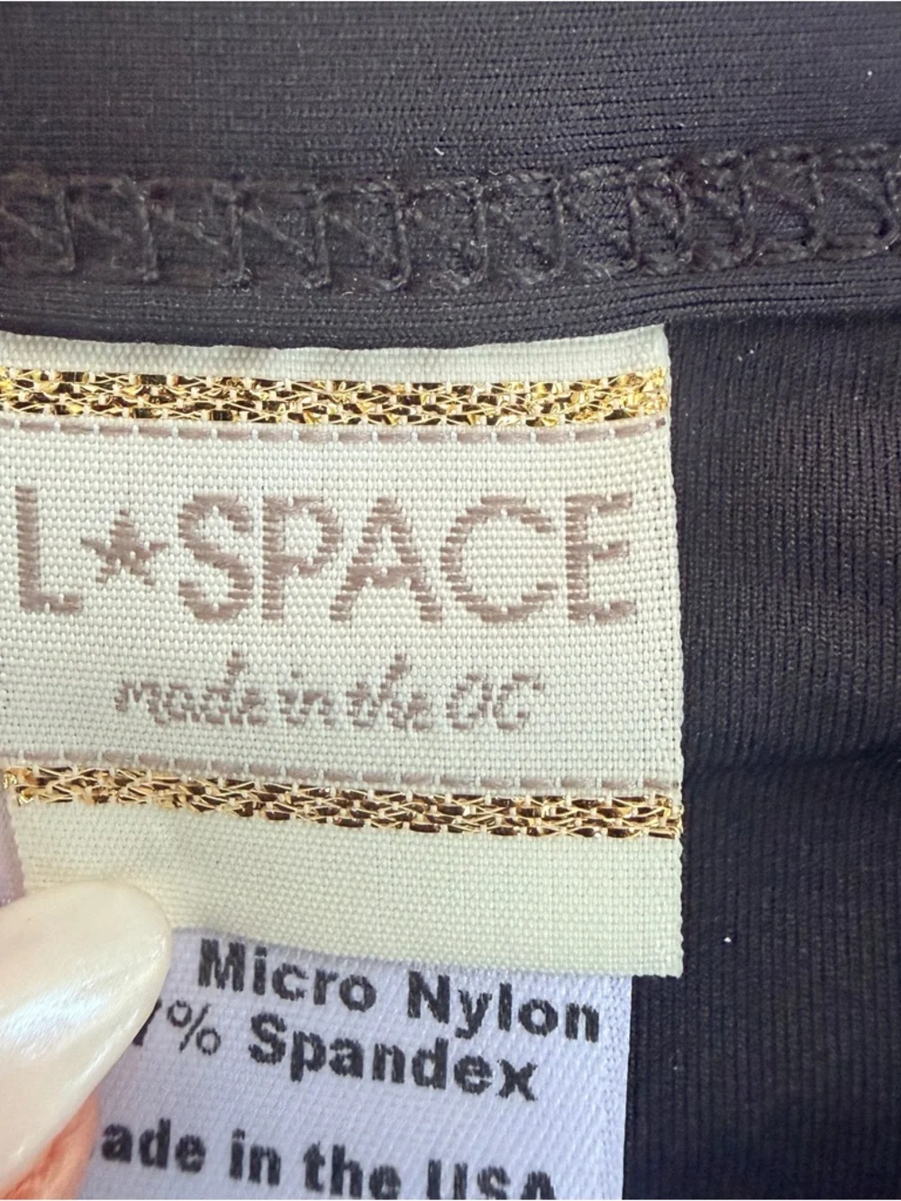 NEW L*Space Moroccan Dreams Hollywood cut out Bikini Bottoms Size Small